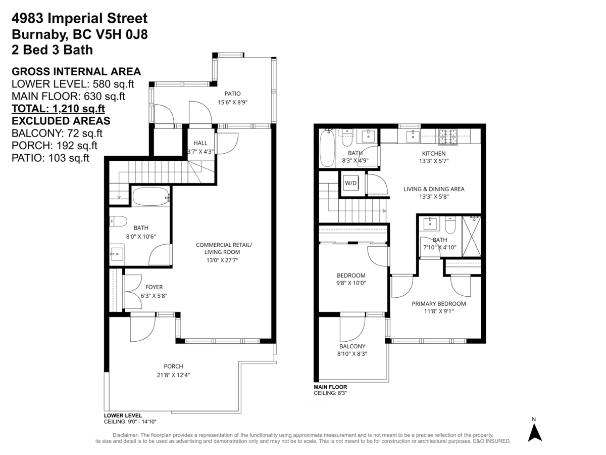 Playground / Recreational Area Near 4983 Imperial Street, Burnaby, BC