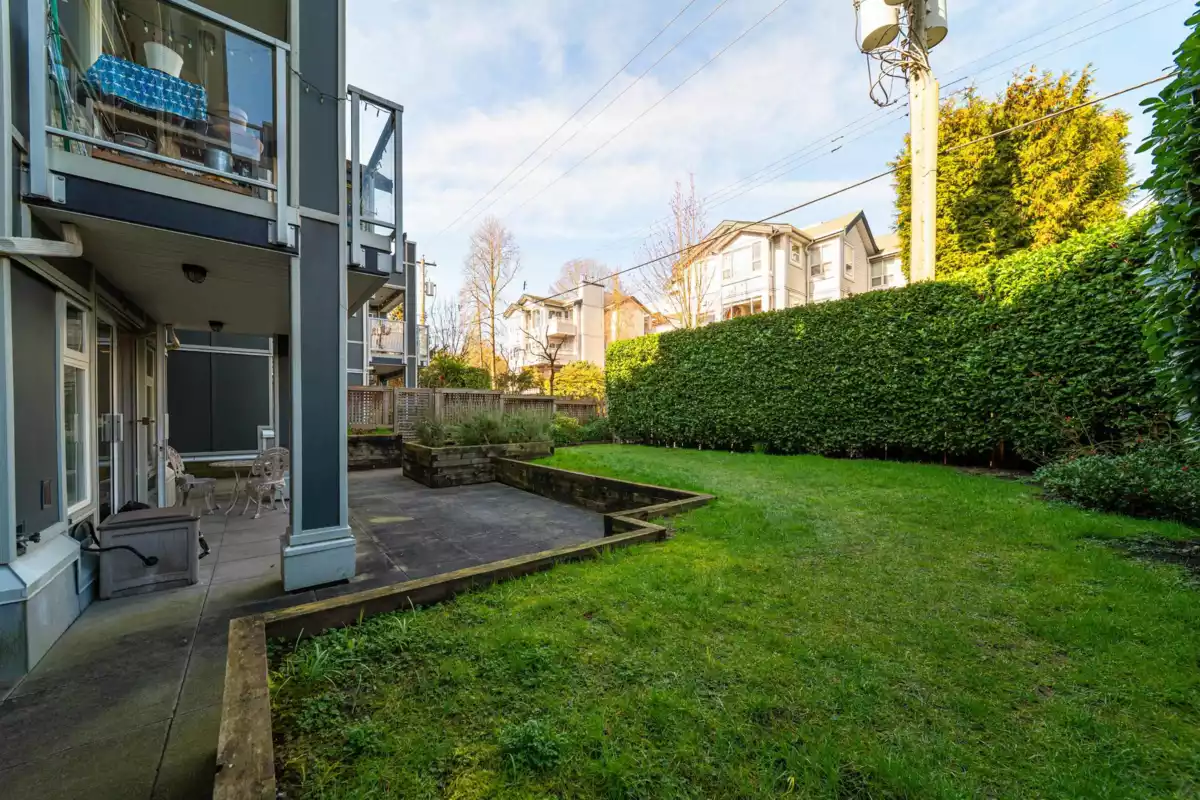 Aerial View of PH3 865 W 15 Avenue, Vancouver, BC