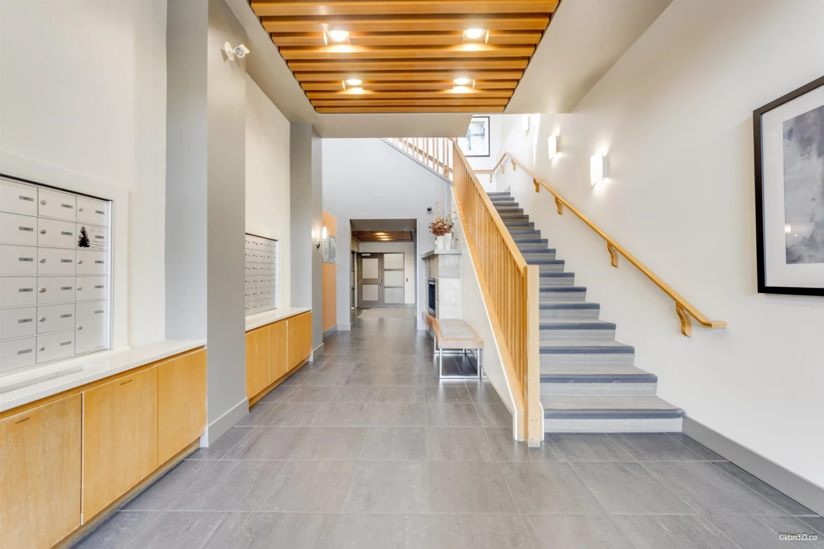 Garage Interior Photo of 406 9329 University Crescent, Burnaby, BC