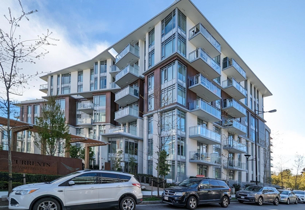 Outdoor Deck Photo of 402 3188 Riverwalk Avenue, Vancouver, BC