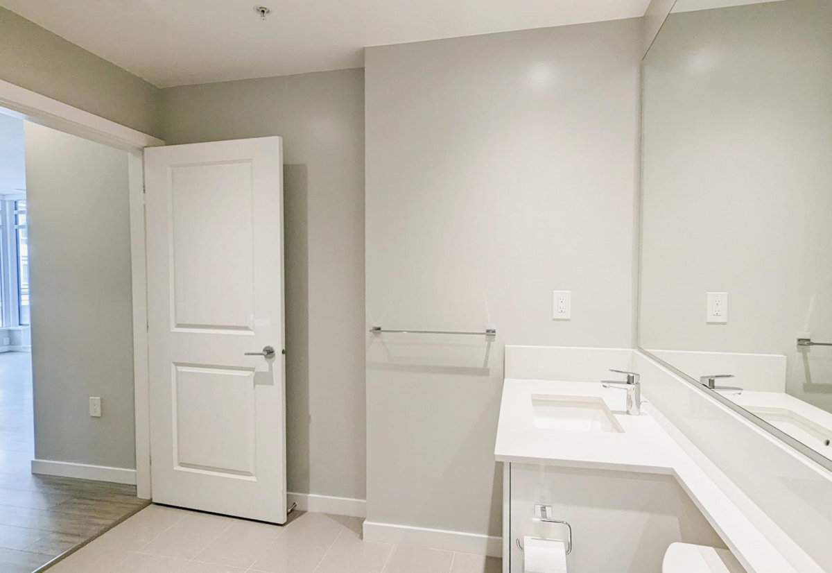 Powder Room Photo of 402 3188 Riverwalk Avenue, Vancouver, BC
