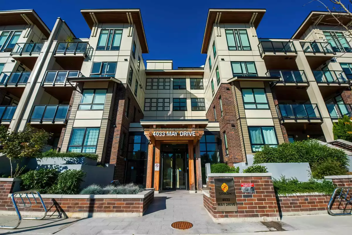 Living Room Photo of 416 4033 May Drive, Richmond, BC