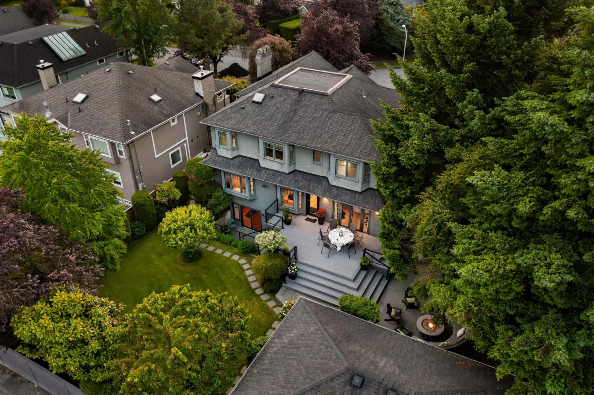 Exterior Rear Photo of 2318 Oliver Crescent, Vancouver, BC