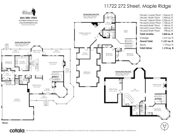 Aerial View of 11722 272 Street, Maple Ridge, BC