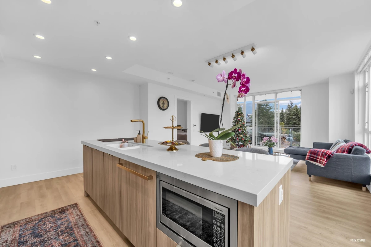 Family Room Photo of 208 2385 Emery Court, North Vancouver, BC