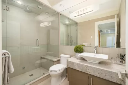 Aerial View of 1461 W 47th Avenue, Vancouver, BC