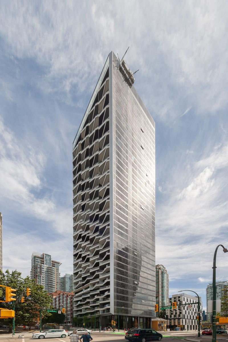 Exterior Rear Photo of 1701 889 Pacific Street, Vancouver, BC