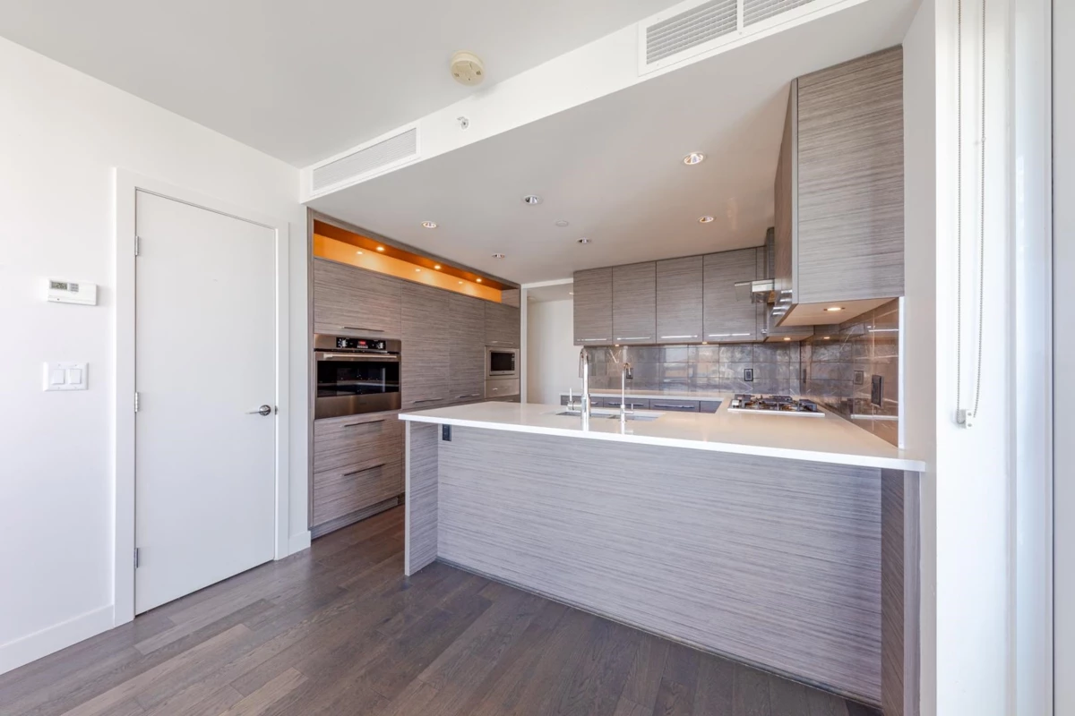 Living Room Photo of 902 7468 Lansdowne Road, Richmond, BC