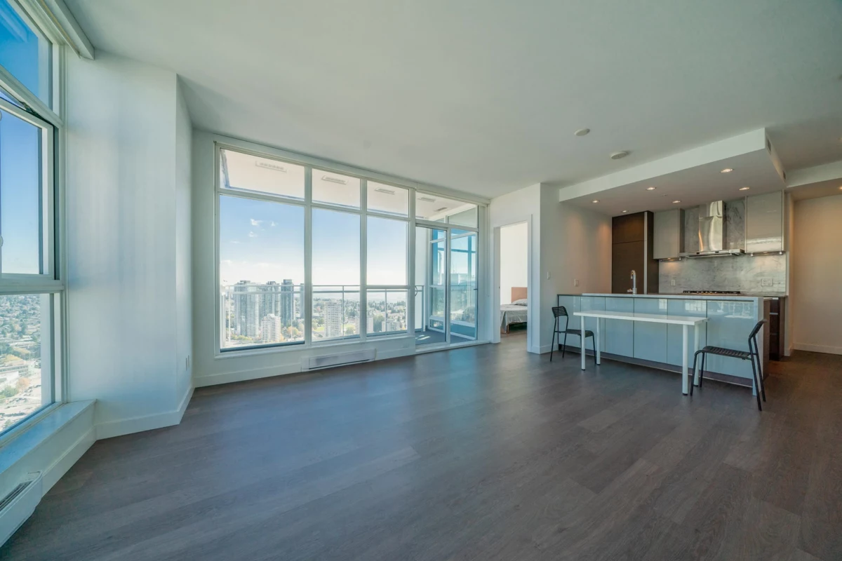 Living Room Photo of 4010 4670 Assembly Way, Burnaby, BC