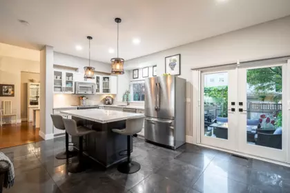 Kitchen Island Photo of 35 3363 Rosemary Heights Crescent, Surrey, BC