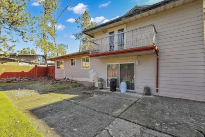 Aerial View of 8947 Ursus Crescent, Surrey, BC