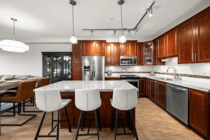 Kitchen Island Photo of 327 8157 207 Street, Langley, BC