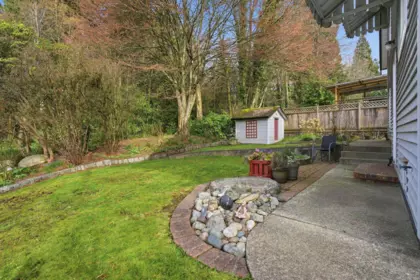 Aerial View of 3300 Manning Crescent, North Vancouver, BC