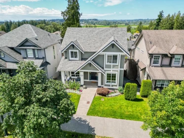 Aerial View of 6069 163b Street, Surrey, BC