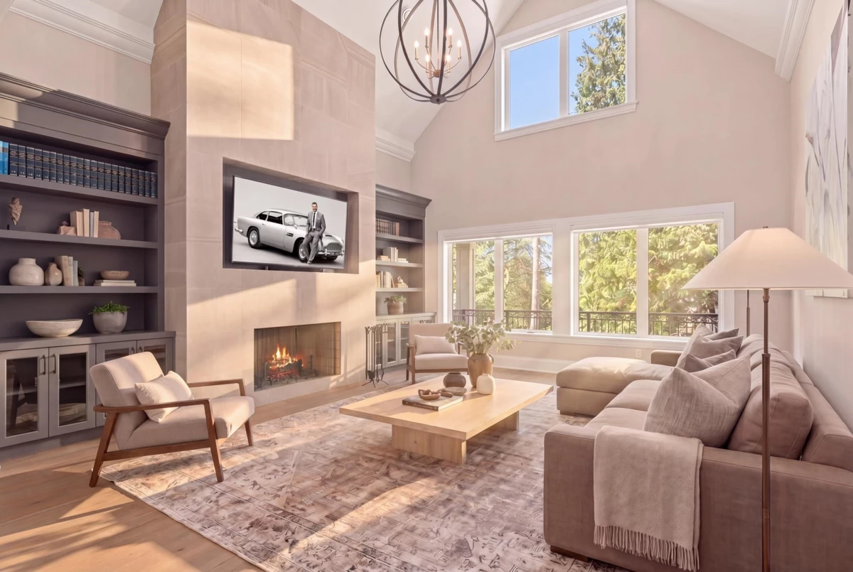 Family Room Photo of 17438 28 Avenue, Surrey, BC