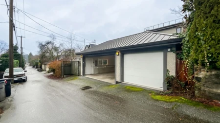 Aerial View of 3950 W 37th Avenue, Vancouver, BC