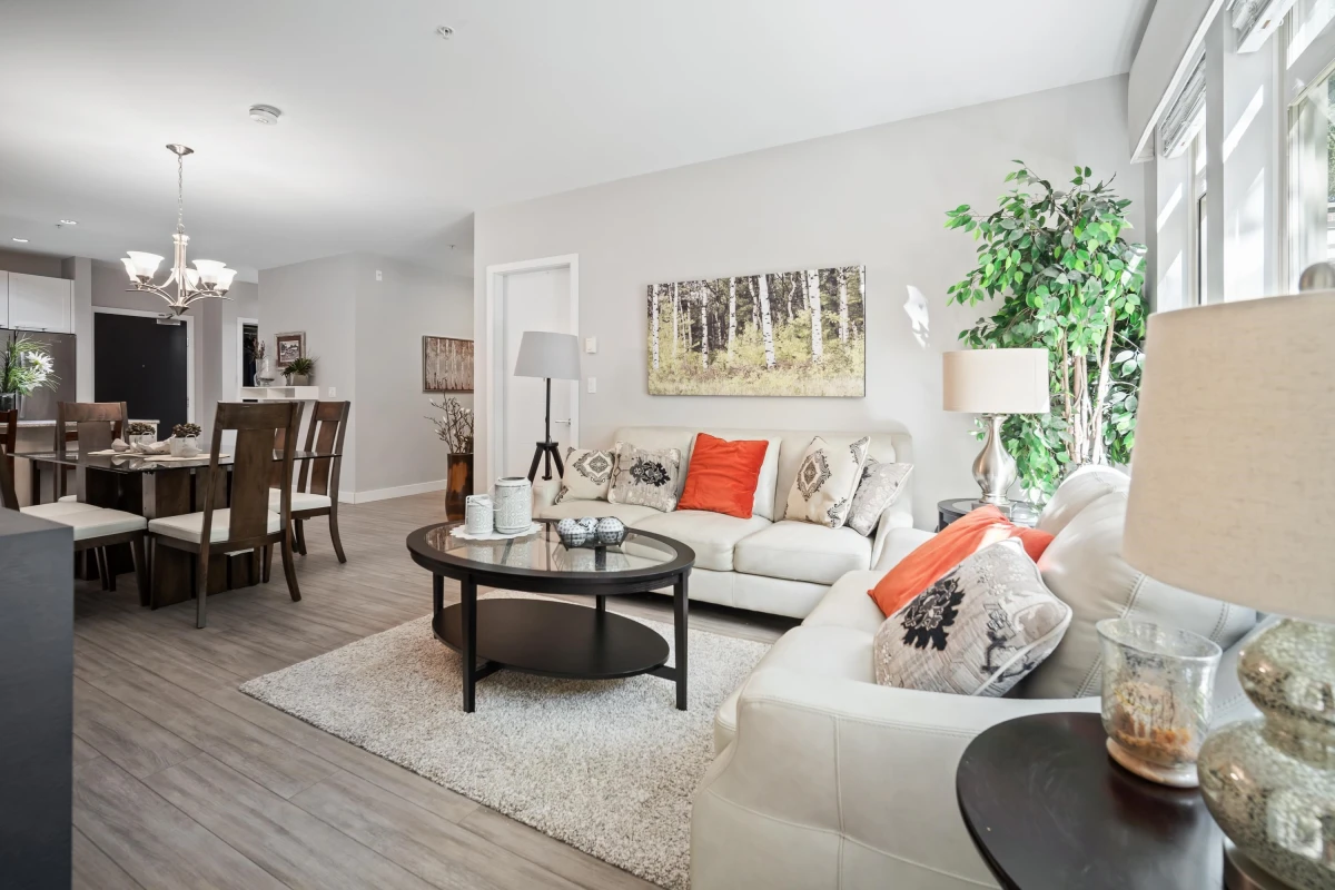 Family Room Photo of 111 15360 20 Avenue, Surrey, BC