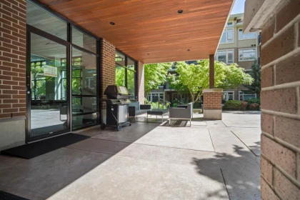 Aerial View of 111 15360 20 Avenue, Surrey, BC
