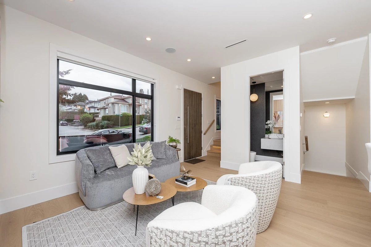 Living Room Photo of 1 4828 Albert Street, Burnaby, BC