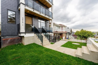 Aerial View of 1 4828 Albert Street, Burnaby, BC