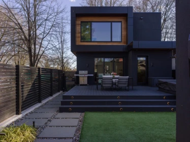 Aerial View of 91 E 40th Avenue, Vancouver, BC