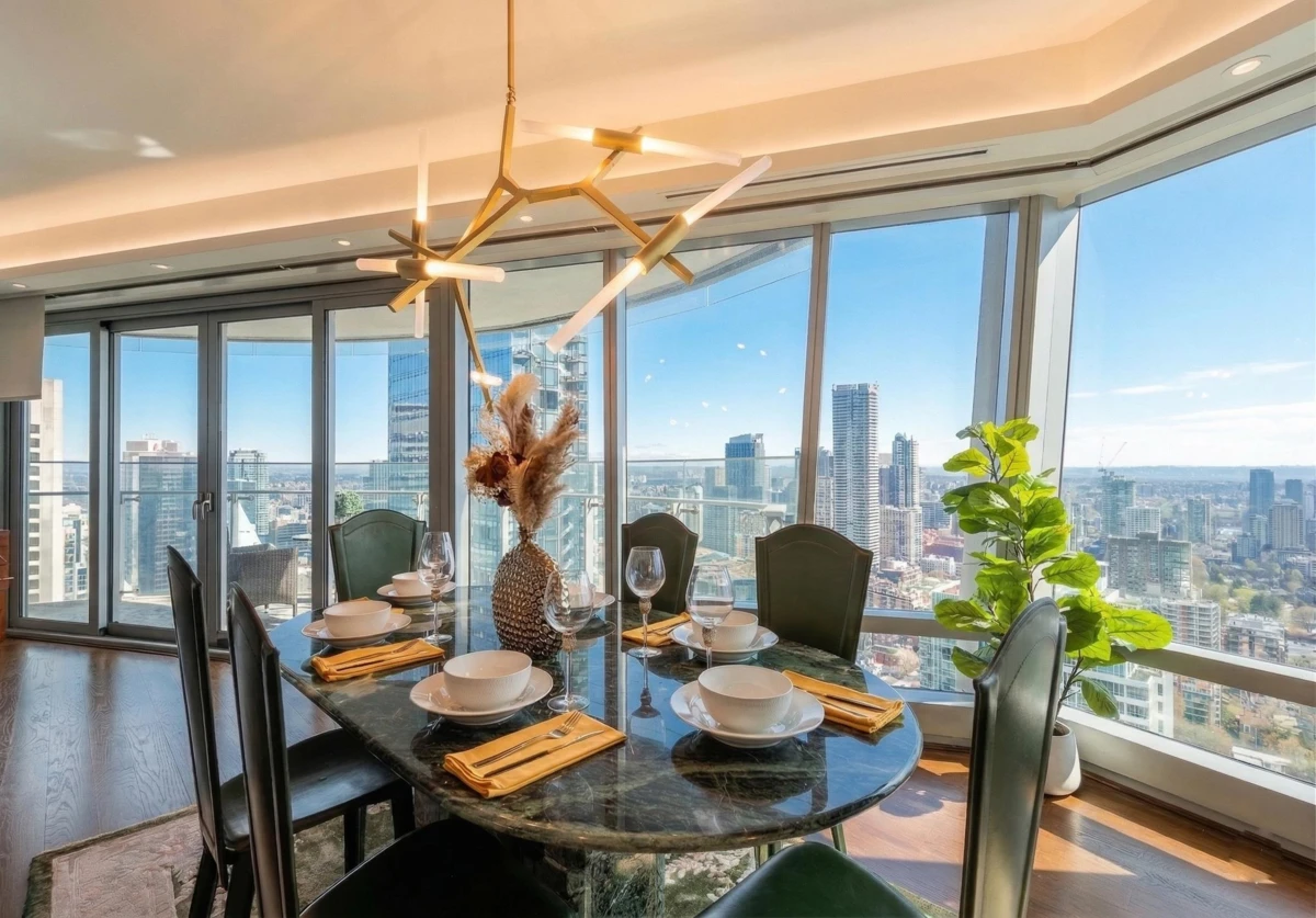 Dining Area Photo of 4602 1151 W Georgia Street, Vancouver, BC