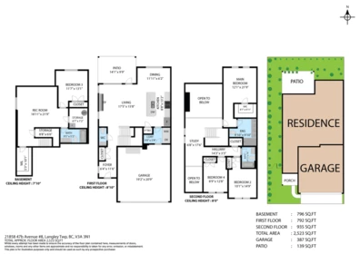 Playground / Recreational Area Near 8 21858 47b Avenue, Langley, BC
