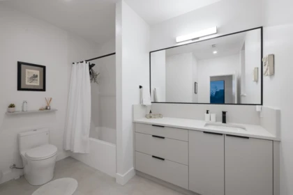 Aerial View of 255 Sandringham Crescent, North Vancouver, BC