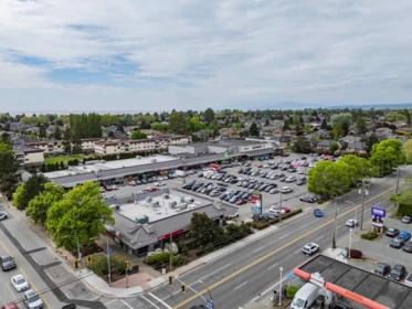 Aerial View of 9133 No. 1 Road, Richmond, BC