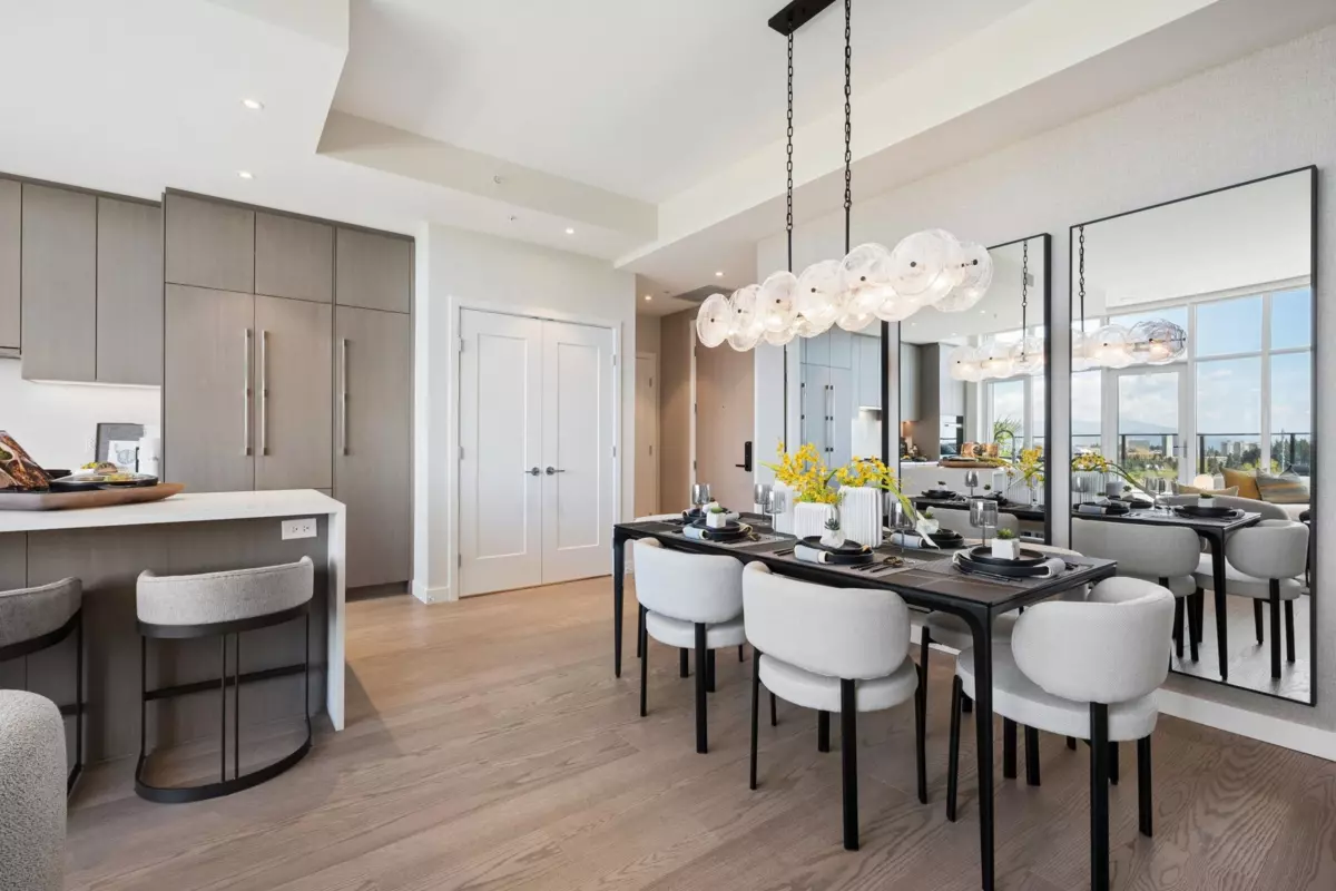 Dining Area Photo of 1603 6138 Birney Avenue, Vancouver, BC