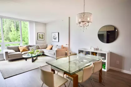 Kitchen Island Photo of 501 5628 Birney Avenue, Vancouver, BC