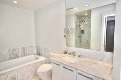 Powder Room Photo of 501 5628 Birney Avenue, Vancouver, BC