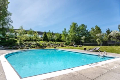 Backyard Photo of 123 801 Klahanie Drive, Port Moody, BC