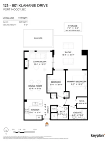 Fitness Center Photo Near 123 801 Klahanie Drive, Port Moody, BC