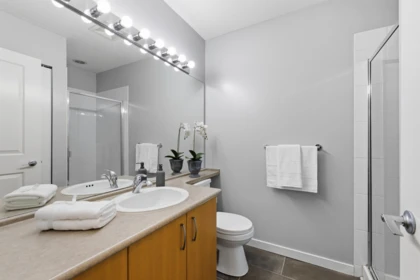 Powder Room Photo of 123 801 Klahanie Drive, Port Moody, BC