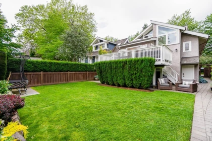Aerial View of 2230 Waterloo Street, Vancouver, BC