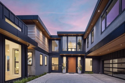 Aerial View of 3180 Benbow Road, West Vancouver, BC