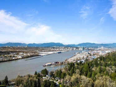 Aerial View of 8784 Brooke Road, Delta, BC