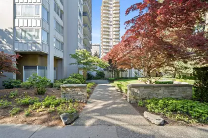 Outdoor Deck Photo of 1401 1850 Comox Street, Vancouver, BC