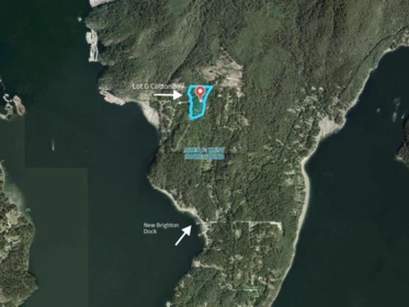 LOT G Cotton Bay Road, Gambier Island, BC, Gambier Island — Land for sale
