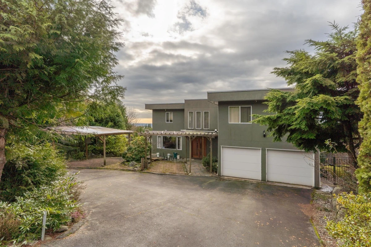 Exterior Rear Photo of 4582 Woodgreen Court, West Vancouver, BC