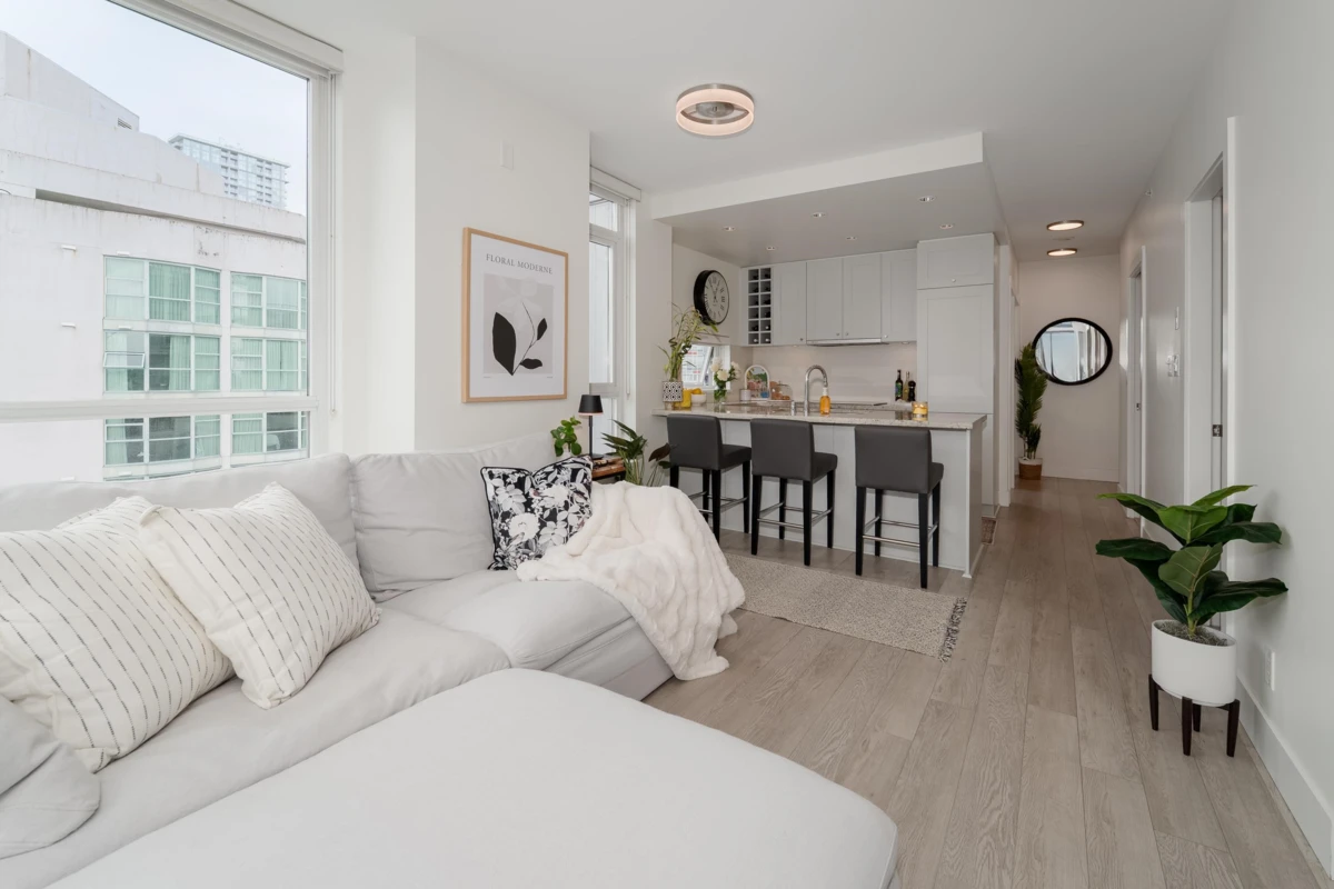 Dining Area Photo of 1908 821 Cambie Street, Vancouver, BC