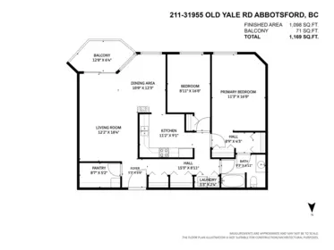 Laundry Room Photo of 211 31955 Old Yale Road, Abbotsford, BC