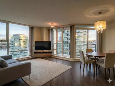 Breakfast Nook Photo of 1802 455 Beach Crescent, Vancouver, BC