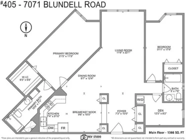 405 7071 Blundell Road, Richmond, BC, Richmond — Apartment/Condo for sale