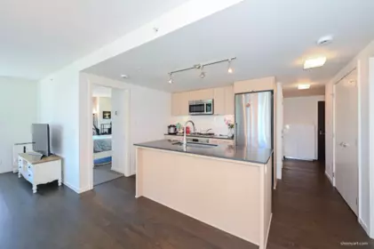 Kitchen Island Photo of 1001 7788 Ackroyd Road, Richmond, BC