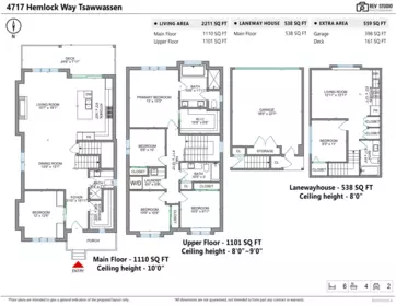 Aerial View of 4717 Hemlock Way, Tsawwassen, BC