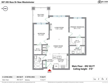 Street View Photo of 307 285 Ross Drive, New Westminster, BC