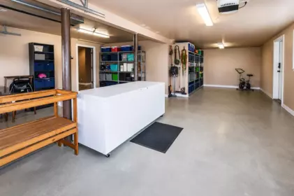 Garage Interior Photo of 667 Colinet Street, Coquitlam, BC