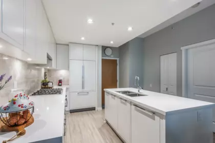 Breakfast Nook Photo of 308 3188 Riverwalk Avenue, Vancouver, BC